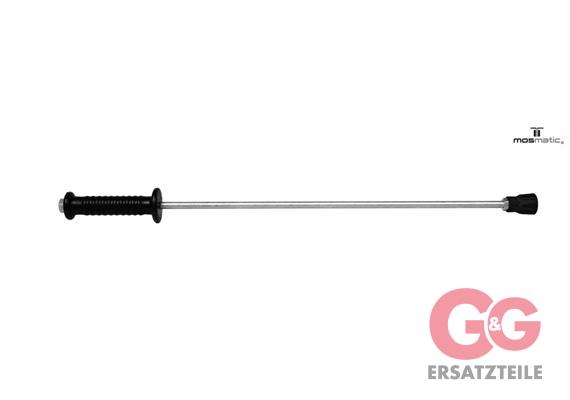 Lance with filter sieve in handle, straight (nozzle socket) LAH 650/160 G1/4"M60° 1/4"NPT