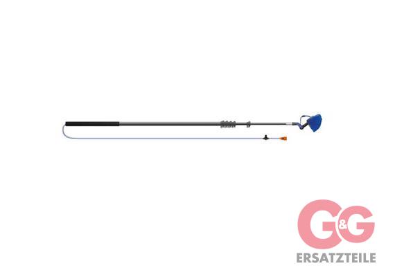 Lowpressure telescopic wash brush