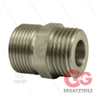 M22x1,5 - Gegennippel - Edelstahl - 500 Bar - 1/2" AG | Bild 2