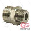 M22x1,5 - Gegennippel - Edelstahl - 500 Bar - 3/8" AG | Bild 2