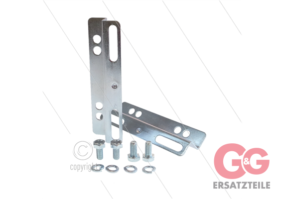 Montageschienen plus Schrauben für Interpump Serie 44