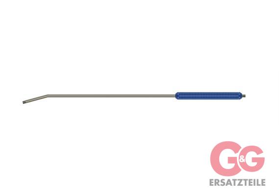 MOULDED U FORM BLUE 900 1/4 M WITH 2 OUTLETS