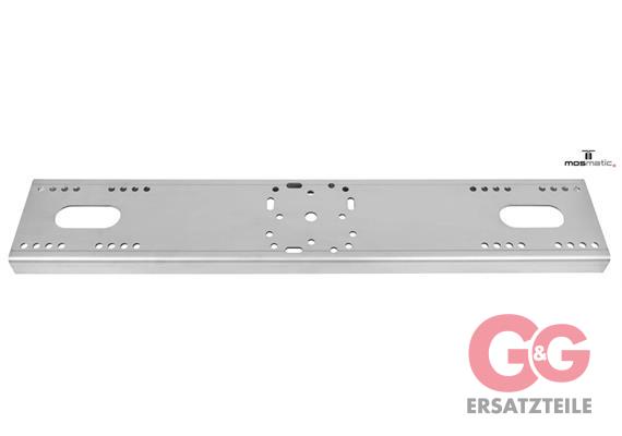 Mounting plate for two DKZ, stainless 850(1450) 900(1550) 950(1650) 1000(1750)