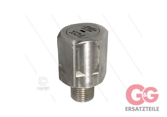 MPX-CW Carwash Pendeldüse 0.035 - 20° - VA - 1/8" IG - 16 bi