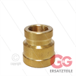 Muffe reduziert - Messing - 1/2" IG x 3/8" IG | Bild 4