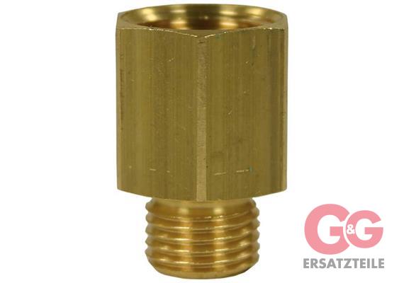 NIPPLE ZINC PLATED 3/4":1"M/F