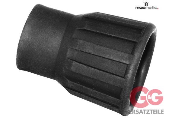 Nozzle-guard plastic-black iø16 L=45