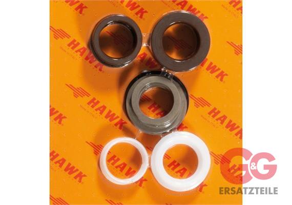 PISTON RING 25 mm 3 x HAWK (XLTI -XXT)