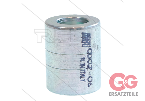 Pressfassung - Stahl - DN10 (3/8") - 2SN - 2ST (Schälen)