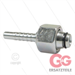 Pressnippel - Stahl - DN06 (1/4") - M16x1,5 (10L) DKOL - mit O-Ring - SW19 | Bild 3