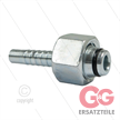 Pressnippel - Stahl - DN08 (5/16") - M18x1,5 (6L) DKOL - mit O-Ring - SW22 | Bild 3