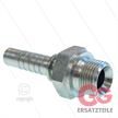 Pressnippel - Stahl - DN10 (3/8") - 3/8" AGR - SW22 | Bild 2