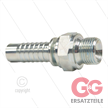 Pressnippel - Stahl - DN12 (1/2") - 3/8" AGR - SW22 | Bild 3