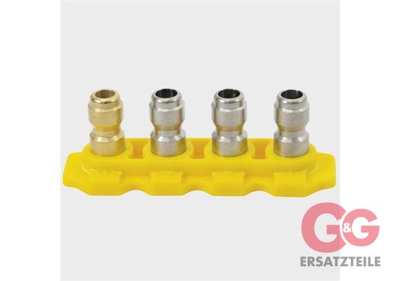 QUICK CONNECT NOZZLE SET 030 YELLOW