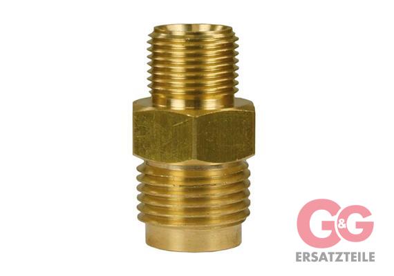 QUICK-PLUG BRASS WITH O-RING 1/2M