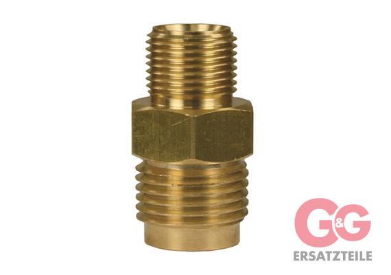 QUICK-PLUG BRASS WITH O-RING 1/4M