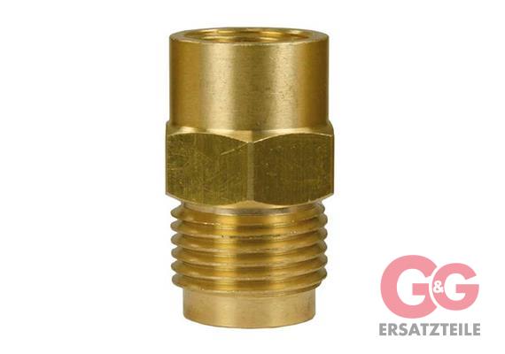 QUICK-PLUG BRASS WITH O-RING 3/8F