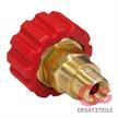 QUICK SCREW M22X1,5:1/4 M RED VITON O-RING | Bild 3