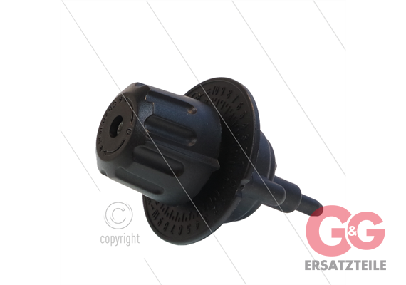 RD6 Dosierventil mit Skala - 0,5 Bar - 1 l/min - 1x Pumpenan