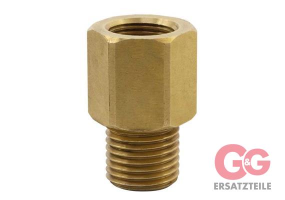 Reducing nipple 1/4 "Female: M12x1Male