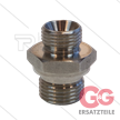 Reduziernippel - 1/2" AG x M18x1,5 AG (12L) Edelstahl - max 250 Bar | Bild 2