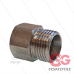 Reduziernippel - Edelstahl - 1/4" IG x M18x1,5 AG (12L) - 50 | Bild 2