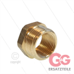 Reduziernippel - Messing - 3/4" AG x 1/2" IG | Bild 3