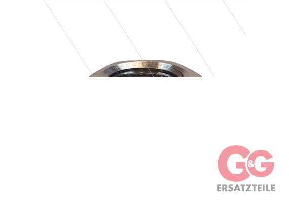 Reduzierring - Edelstahl - 1/2" AG x 3/8" IG