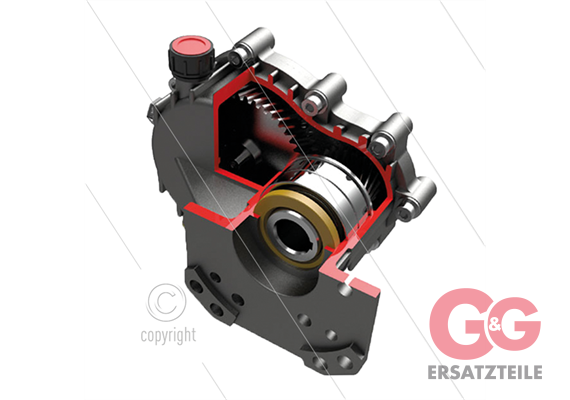 RGB18 - Getriebe - 2.19:1 - bis 13 kW - Welle motor 1" - Wel