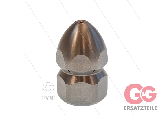 Rohrreinigungsdüse - 0.050 - 3 x 0.70 + 1 x 0.70 - Edelstahl