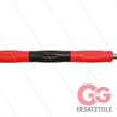 RP50 Lanze - L=350mm - gerade - VA - Isolierung rot/schwarz | Bild 2