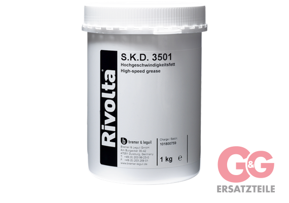 S.K.D. 3501 Hochgeschwindigkeitsfett 1 kg Dose