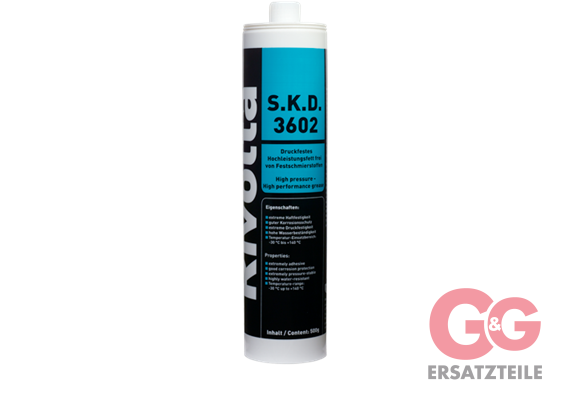 S.K.D. 3602 Druckfestes Hochleistungsfett 500 g Kartusche