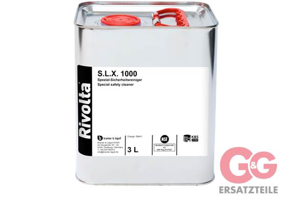 S.L.X. 1000 Spezial-Sicherheitsreiniger 3 l-Kanister