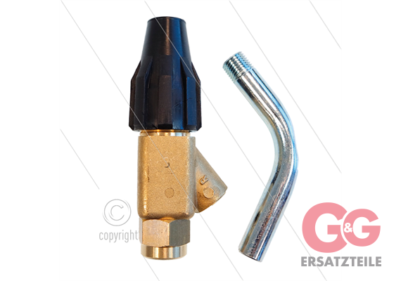 Sandstrahlkopf Inter No.3 - 0.080 - Eingang: 1/4" IG