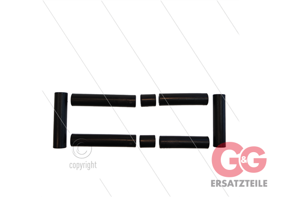 Satz Kunststoff Rollen für Schlauchaufroller 464072 + 464171