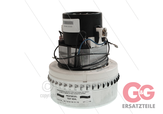 Saugerturbine 1200W - 230V - Bauart Bypass - mit Thermoschut