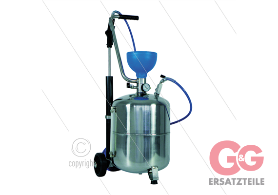 Schaumgerät mit Druckbehälter Edelstahl - 24 Liter
