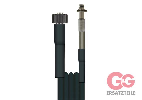 Schlauch 1SN-06 SW 4 M.DKO 22 + GKS Schwarz :