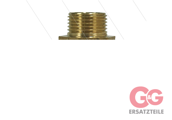 Schlauchtülle - Messing - Ø13mm - 3/8" AG