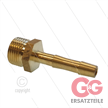Schlauchtülle - Messing - Ø6mm - 3/8" AG - konisch dichtend | Bild 3