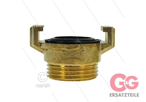 Schnellkupplung - Messing - Geka - 1" AG