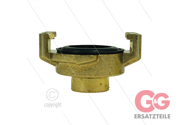 Schnellkupplung - Messing - Geka - 3/8" IG