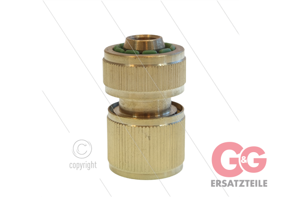 Schnellkupplung - Niederdruck - Messing - Schlauchanschluss