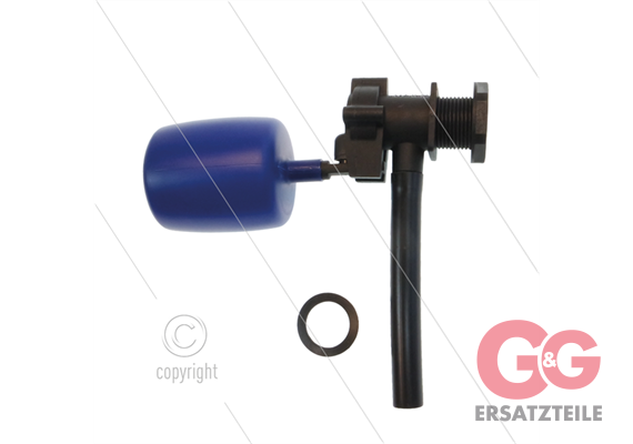 Schwimmmerventil FV1-H - Kunststoff - blau/schwarz - 3/4" AG