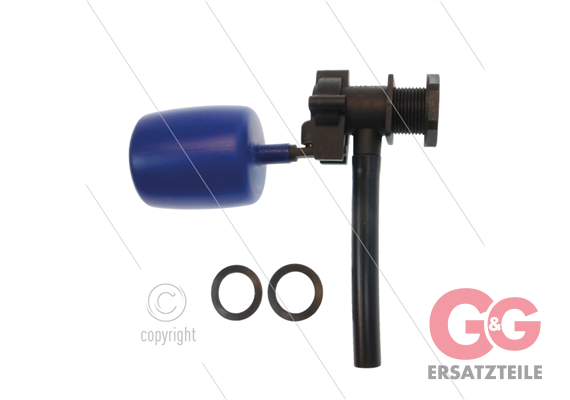 Schwimmmerventil FV1-H - Kunststoff - blau/schwarz - 3/4" AG