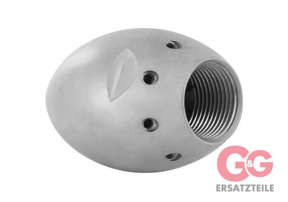 SEWER NOZZLE EGG 1"F 1XF; 8XR 320