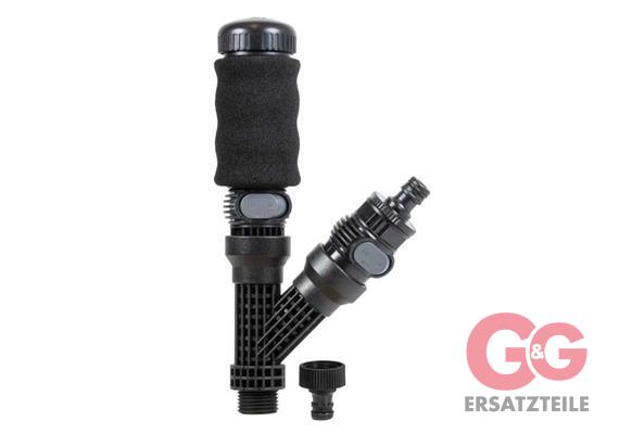 Soap dispenser for telescopic lance