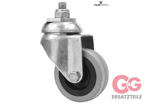 Stainless Castor + Bracket FL-Z