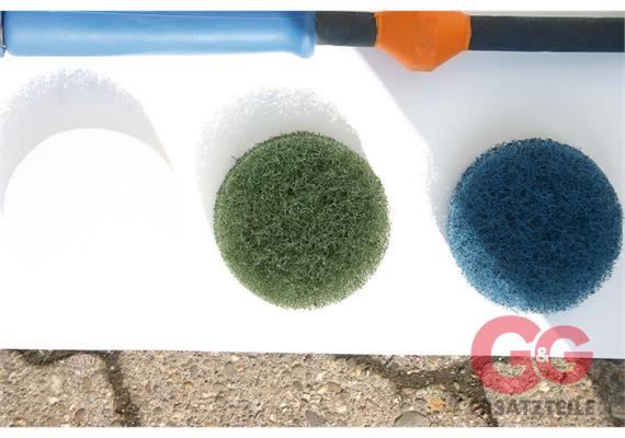 SUPER PADS D=305MM GREEN (5 PCS.)